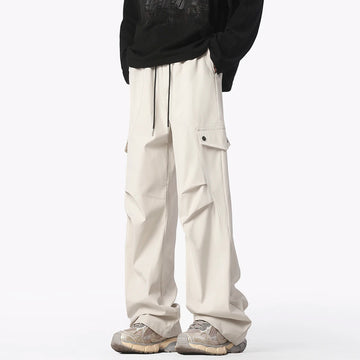 Cargo Pants Men Jogging Casual Pants Men's Black Y2K Baggy Pants Oversized Wide Leg Trousers Multi-Pocket Fashion Sweatpants